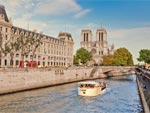 Ile de la cit� et cath�drale Notre Dame � Paris